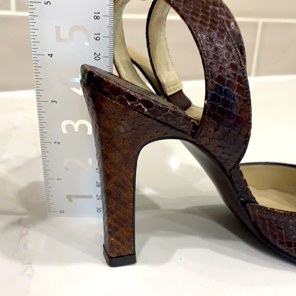 Kenneth Cole snake skin high heel - Picture 6 of 6